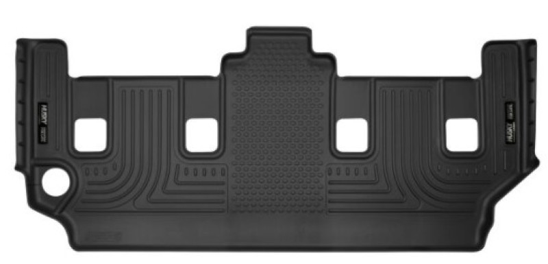 Chrysler T&C Floor Liner - Rear - Husky Liners - X-act Contour - Black - `08-`16